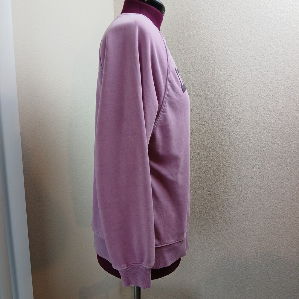 Planet Heart Retro "Los Angeles CA 2004" Sweatshirt L purple raglan long sleeve - Picture 4 of 12